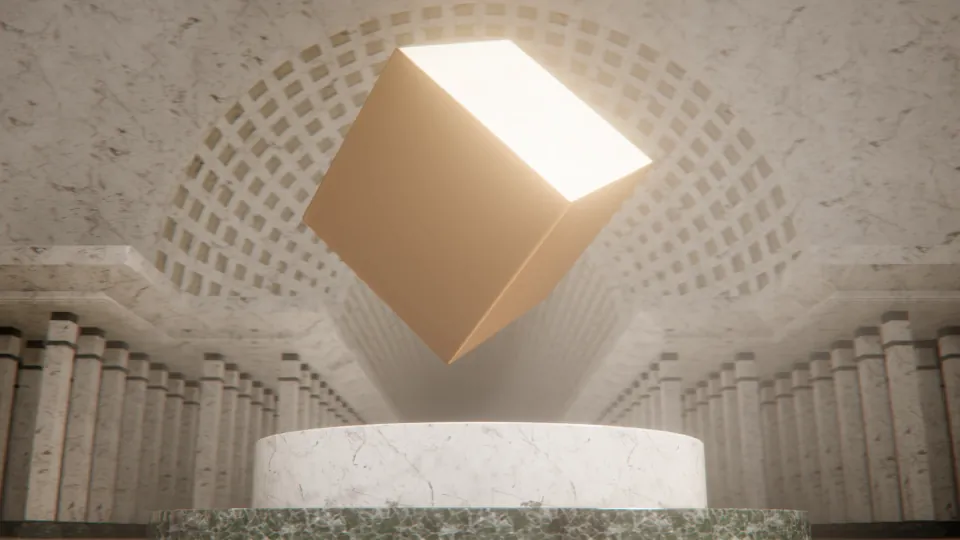 Le Vertige Infini de la Bibliothèque de Babel — rendu 3