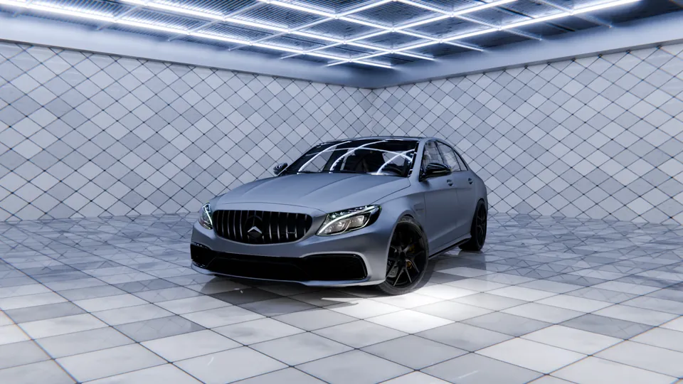 Projet personnel — C63 AMG Garage