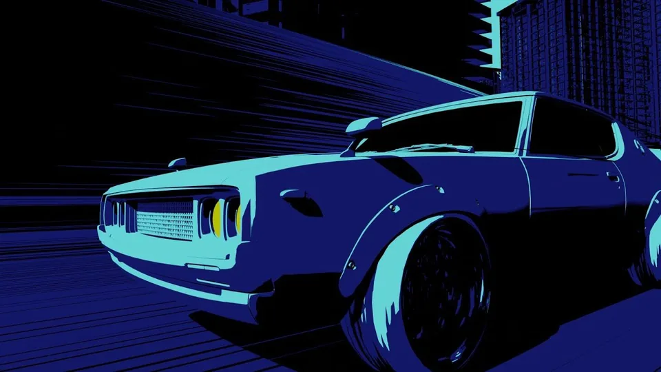 Projet personnel — Retro Toon Car
